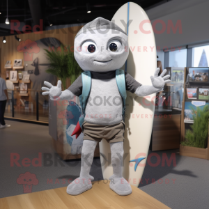 Silver Surfboard mascotte...