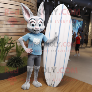 Silver Surfboard mascotte...