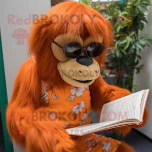 Orangefarbener Orang-Utan...