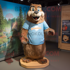  Beaver maskot kostume...