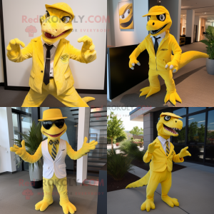 Personaje de traje de...