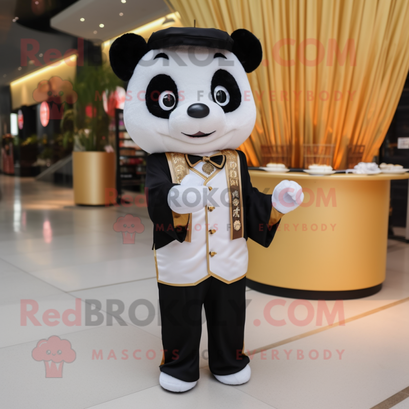 Tan Dim Sum mascot costume character dressed with Tuxedo and Anklets