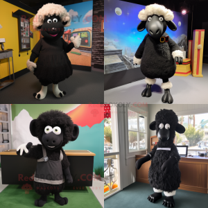 Black Sheep maskot kostym...
