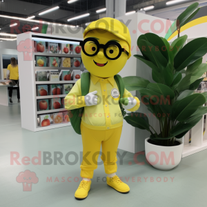 Lemon Yellow Apple mascotte...