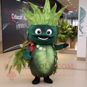 Forest Green Ceviche maskot...