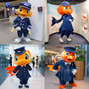 Navy Goldfish mascotte...