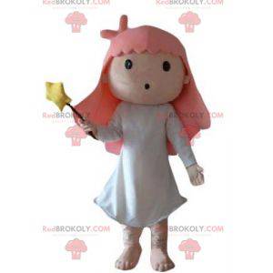 Mascotte de petite fille de fée de magicienne - Redbrokoly.com