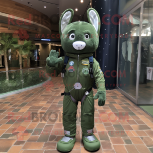 Forest Green Astronaut...