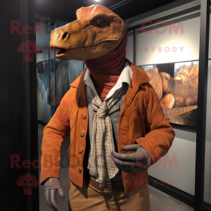 Rust Iguanodon mascotte...