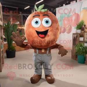 Brown Tomato mascotte...