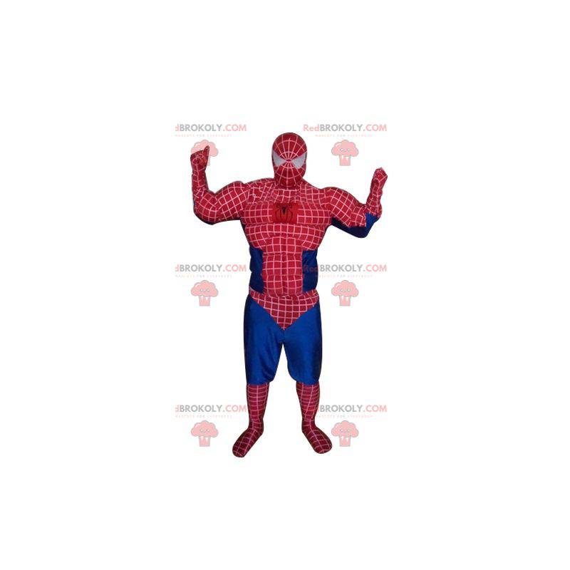 Mascotte di Spiderman il famoso eroe dei fumetti -