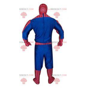Spiderman-mascotte, de beroemde held uit het stripboek -