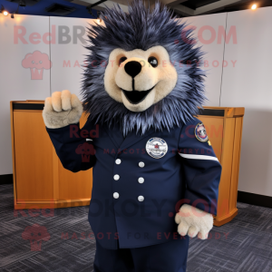 Navy Porcupine mascotte...