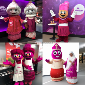 Magenta Biryani maskot...