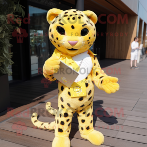 Sitrongul Leopard maskot...
