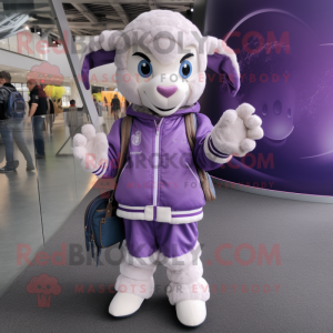 Lavender Ram mascotte...