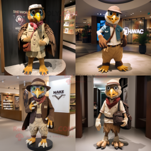  Hawk maskot kostume...