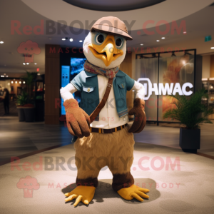  Hawk mascotte kostuum...