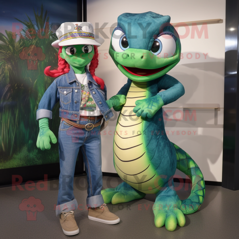 nan Snake mascot costume character dressed with Mom Jeans and Keychains nan Snake mascot costume character dressed with Mom Jeans and Keychains