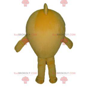 Very cute big yellow and white fish mascot - Redbrokoly.com