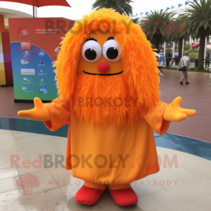 Oranje Paella mascotte...