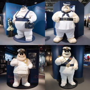 Navy Strongman mascotte...