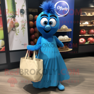 Blue Onion maskot kostume...