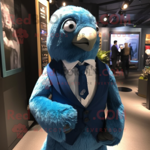 Blue Sloth mascotte kostuum...