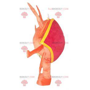 Veldig vellykket gigantisk rød og gul oransje krabbekmaskott -