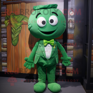 Groene Spaghetti mascotte...