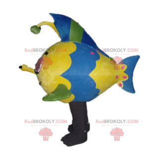 Mascote peixe muito bonito e colorido - Redbrokoly.com