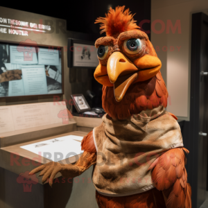 Rust Hens mascotte kostuum...