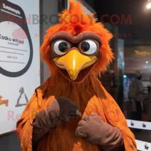 Rust Hens mascotte kostuum...