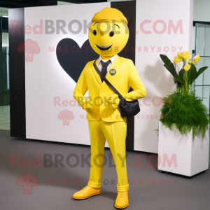 Yellow Heart mascotte...