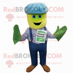 Cyan Courgette mascotte...