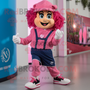 Personagem de traje de...