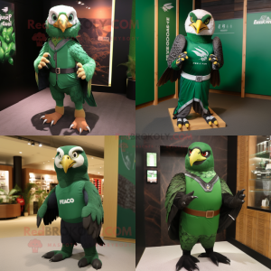 Forest Green Falcon maskot...