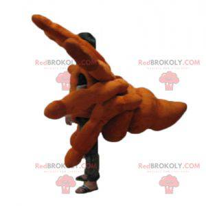 Mascote de tarântula gigante realista e impressionante -