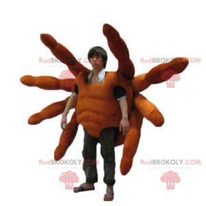 Realistic and impressive giant spider tarantula mascot -