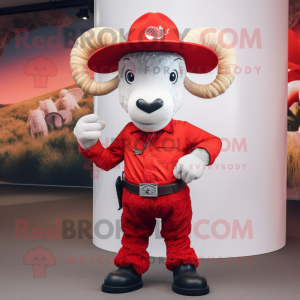 Red Ram mascotte kostuum...