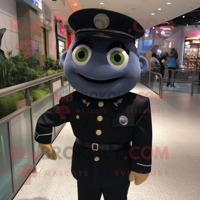 nan police officer mascot costume character dressed with Suit and Tie pins nan police officer mascot costume character dressed with Suit and Tie pins
