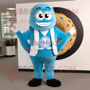 Sky Blue Bagels mascotte...