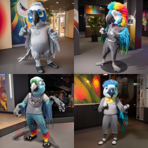 Silver Macaw mascotte...