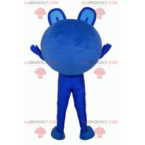 Grote reuze alien mascotte met blauwe ogen - Redbrokoly.com