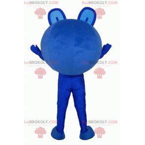 Grote reuze alien mascotte met blauwe ogen - Redbrokoly.com
