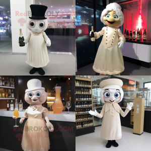 Postava maskota Champagne...