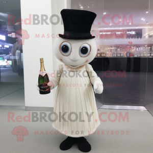  Champagne maskot kostym...