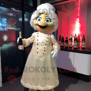 Nan-Champagner Maskottchen...
