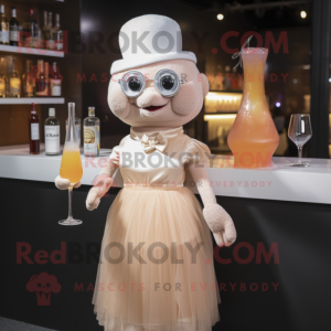  Champagne kostium maskotka...