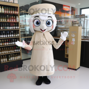  Champagne maskot kostume...